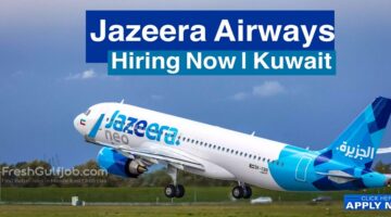 شركة طيران الجزيرة “Jazeera Airways” بالكويت تطلب موظفين من داخل الكويت بمرتبات عالية