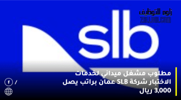 مطلوب مشغل ميداني لخدمات الاختبار شركة SLB عمان براتب يصل 3,000 ريال