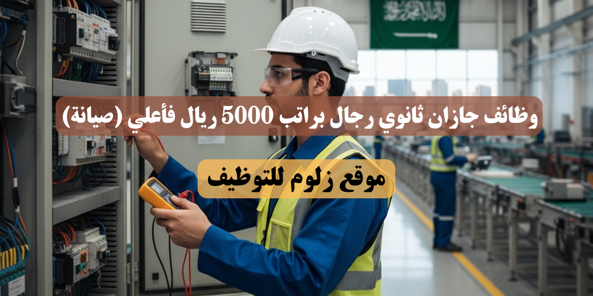وظائف جازان ثانوي رجال