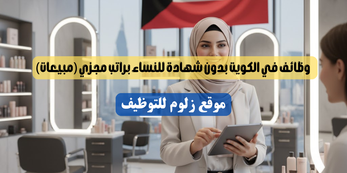 وظائف في الكويت بدون شهادة للنساء