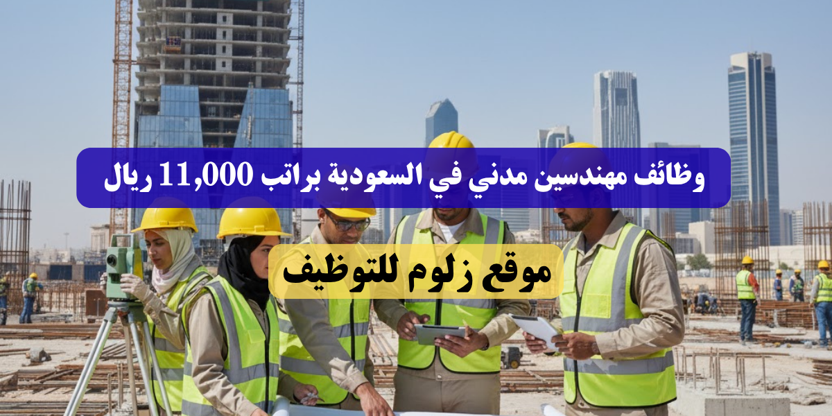 وظائف مهندسين مدني في السعودية