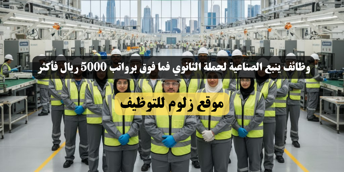 وظائف ينبع الصناعية