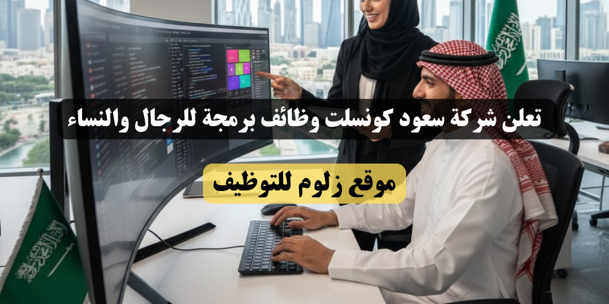 سعود كونسلت وظائف