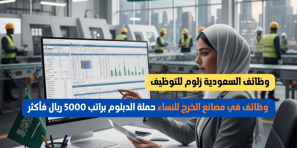 وظائف في مصانع الخرج للنساء