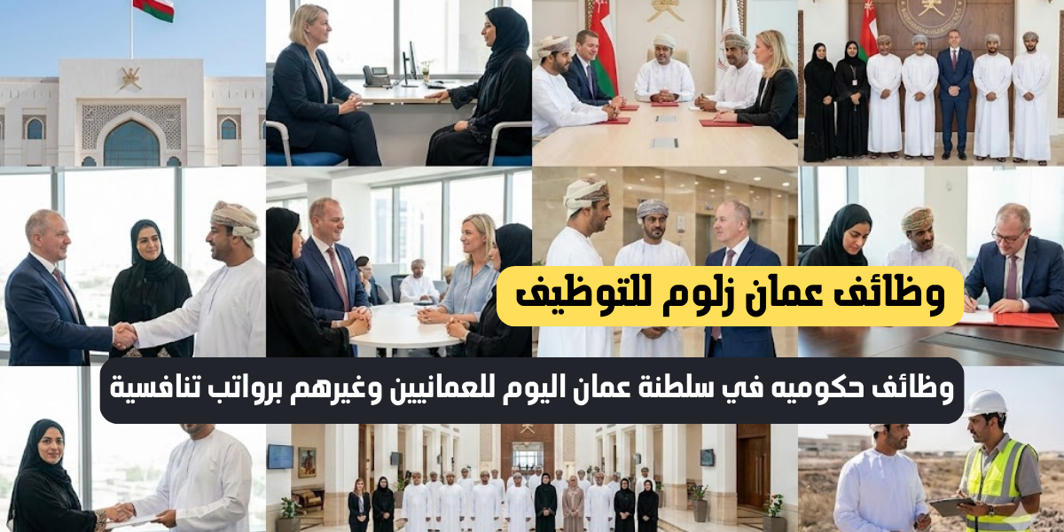 وظائف حكوميه في سلطنة عمان اليوم