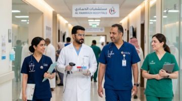 مستشفى الحمادي توظيف