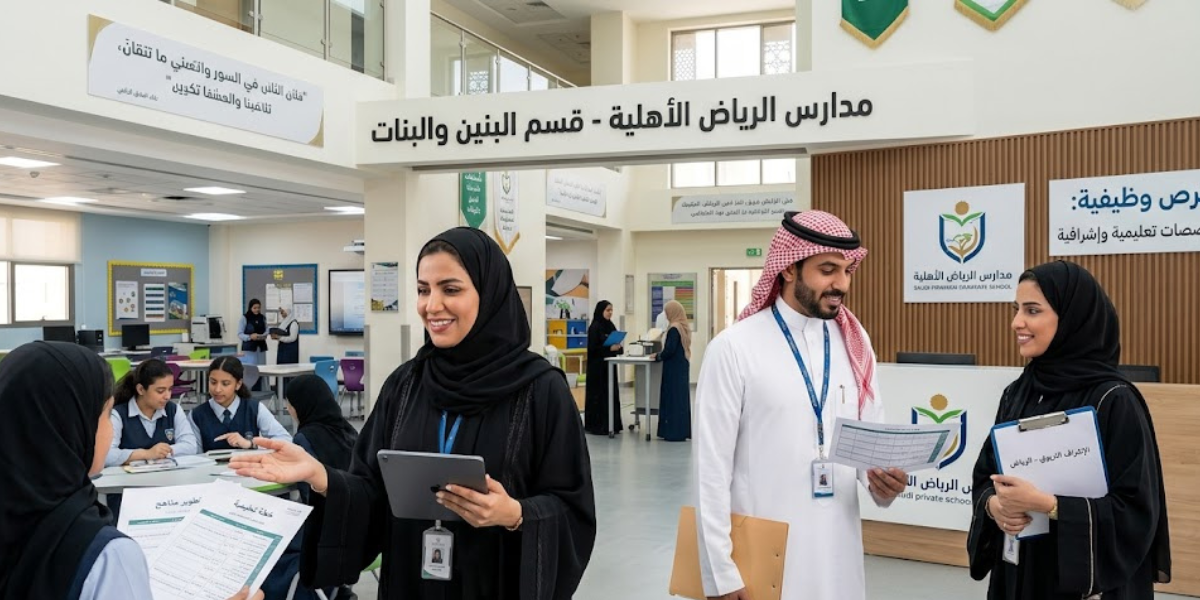 وظائف مدارس اهليه الرياض للرجال والنساء لشغل تخصصات تعليمية وإشرافية 1 وظائف مدارس اهليه الرياض