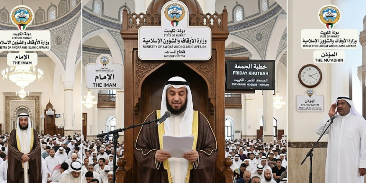 وظائف وزارة الأوقاف والشؤون الإسلامية الكويت لشغل وظيفة إمام وخطيب ومؤذن 1 وظائف وزارة الأوقاف والشؤون الإسلامية الكويت