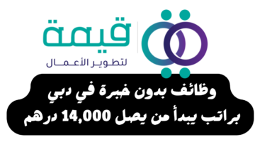 وظائف بدون خبرة في دبي