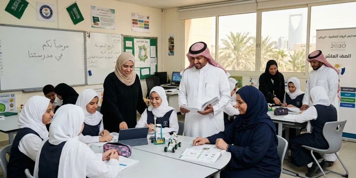وظائف الدمام نساء مدارس في مختلف التخصصات براتب 6,000 ريال 1 وظائف الدمام نساء مدارس